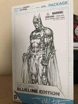 Dc - Sdcc 2015 - Jim Lee Blueline Edition Batman Figure