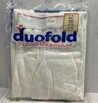Vintage Duofold Size 36 Men’s Longies Thermal Long Underwear Made In Usa