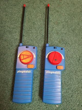 Vintage Playmobil Train Remote Controllers Rc Train Pair For Jason Only