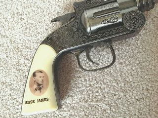 Cane Or Walking Stick Smith & Wesson Model No.  3 Schofield Revolver Jesse James