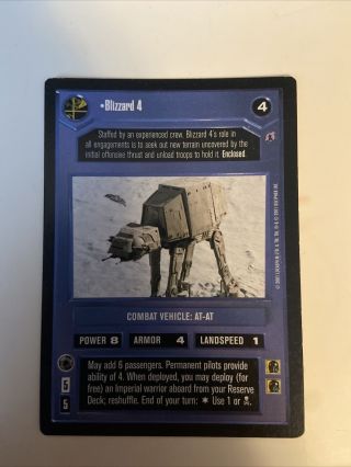 Star Wars Ccg Blizzard 4 Reflections 3