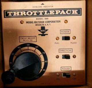 Model Rectifier Corporation Mrc Throttle Pack Model 500
