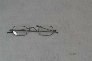 Antique Eye Glasses 18th 19th C Expandable Bows Reenactment 1750 - 1850