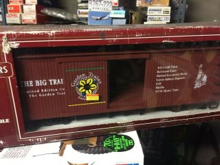 Bachmann 93370 G Scale Big Train Box Car Garden Train Association