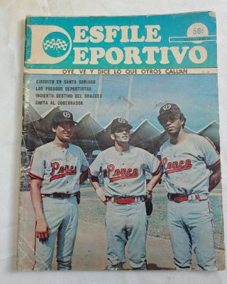 Desfile Deportivo Revista Deportes De Puerto Rico,  Magazin.  Año Iv,  Núm 47.