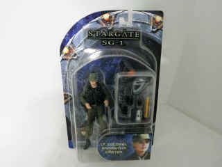 2006 Diamond Select Stargate Sg - 1 Lt.  Colonel Samantha Carter Action Figure Noc