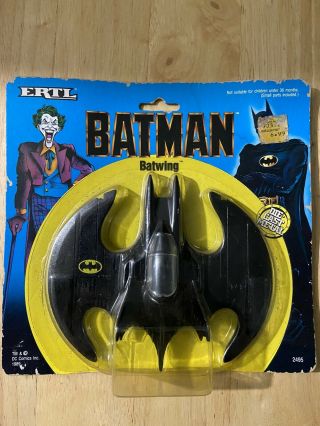 Vintage Ertl 1989 Batman Batwing