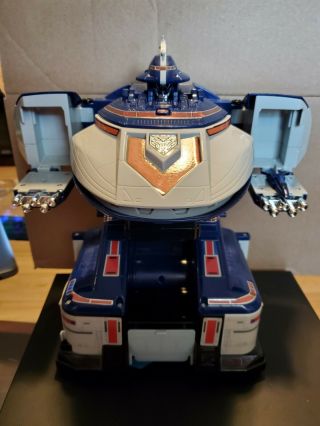 1999 Bandai Power Rangers Lost Galaxy Deluxe Zenith Carrier Zord W/ Vehicles