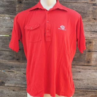 Vintage Cincinnati Reds World Champs 1976 Mlb Baseball Polo Shirt Size Xl