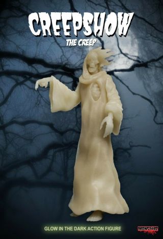 Monstarz Creepshow " The Creep " Retro Action Figure Glow In The Dark Exclusive