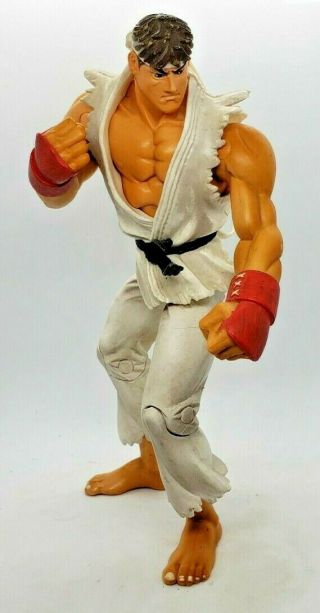 Capcom Street Fighter Round One Ryu Player One 8 " Figure Resaurus 29500 1999