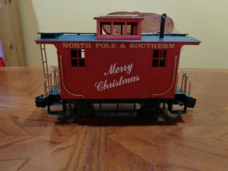 Estate Bachmann G Scale Big Haulers Night Before Christmas Merry Caboose