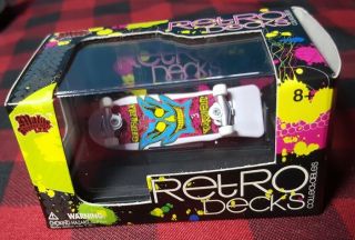 Retro Decks Vision Grisley Collectibles Finger Board