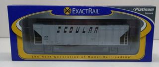 Exact Rail Ep - 80178 - 6 Ho Scale Scoular P - S 4427 Cu.  Ft.  Grain Hopper Ln/box