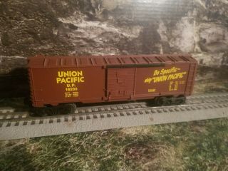 K Lionel 16239 Union Pacific Boxcar Be Specific Ship Union Pacific O Scale
