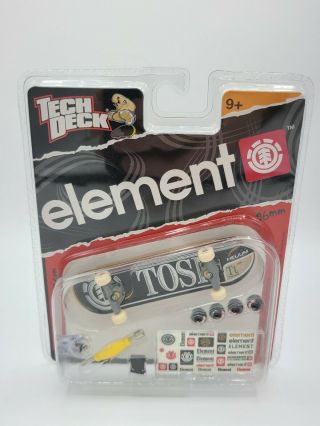 Rare Tech Deck Element Skateboards Tosh Fingerboard Toy 2006 96mm