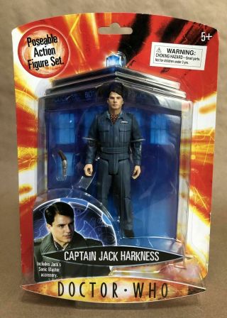 Doctor Who Bbc Captain Jack Hardness 5 " Action Figure