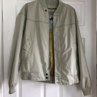 Vintage Derby Of San Francisco Bomber Jacket Size 40 With A Paisley Liner