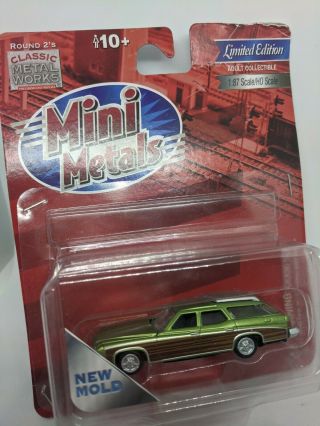 Classic Metal - Mini Metals Cmw Ho 1:87 Buick Estate Wagon