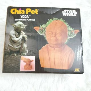Chia Pet Yoda Star Wars Yoda With Seed Pack,  Decorative Pottery Planter
