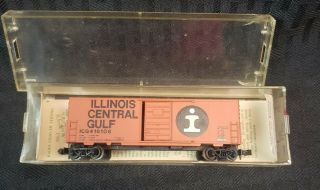 N Scale Freight Car Kadee Micro Trains 24298 Ill.  Cent Gulf Made In The Usa