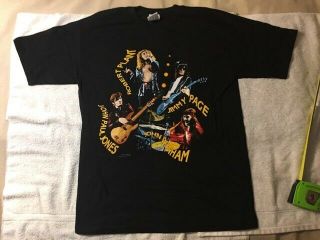 vintage Led Zeppelin tee 1990 rare winterland robert plant jimmy page 3