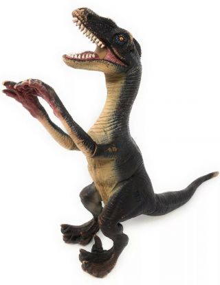 Jurassic Park Iii 3 Large Bendable Raptor Velociraptor Toy Jp3 14”