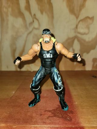 Wwe Wcw Nwo Hollywood Hulk Hogan 1999 Toybiz Figure Rare