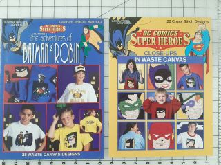 Dc Comics Heroes Batman & Robin Close Ups In Waste Canvas 2 Books
