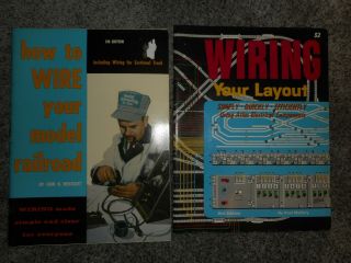 2 Vintage Ho Model Train Railroad How To Books Wiring Your Layout