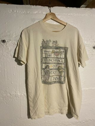 Rare Vintage 1996 Disney’s The Hunchback Of Notre Dame Movie Promo Shirt Size L