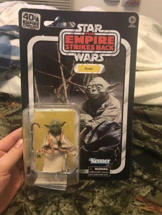 Yoda 40th Anniversary Empire Strikes Back Star Wars 6 - Inch Action Figure