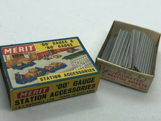Vintage Merit Ho / Oo Gauge " Corrugated 12) Asbestos Sheets " No.  5054 Nos L@@k