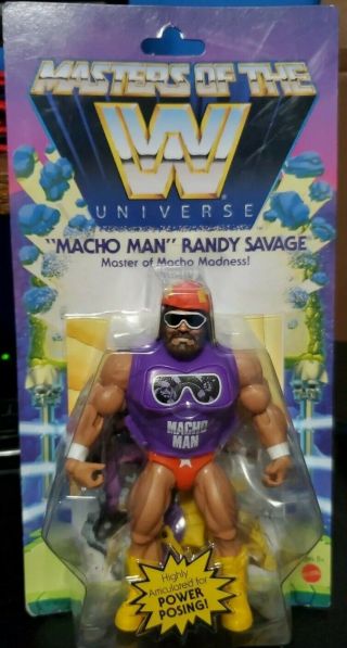 Mattel Wwe Masters Of The Universe Macho Man Randy Savage Action Figure Motu
