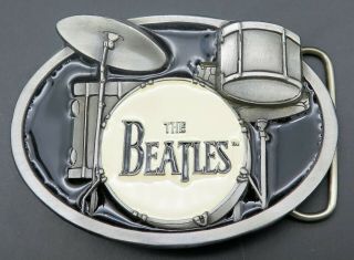The Beatles Ringo Starr Drums Rock Band Vintage Belt Buckle