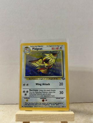 Pokemon Cards Rare Holo Pigeot 8/64 Jungle Set
