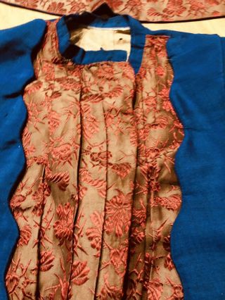 Antique Early Woman’s Top Blouse Shirt Velvet 1800’s Civil War Era Wow 3