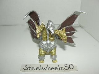 Godzilla King Of Monsters Mecha King Ghidorah Figure Trendmasters 1994 4.  25 " Htf