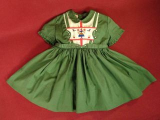 Vintage 1950s Baby Girl Toddler Dress Sz 3 - 4 Full Skirt Tulle Slip Celeste Ny