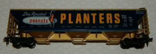Vintage Planters Peanuts Train Car - Ho Scale - Made By Tyco