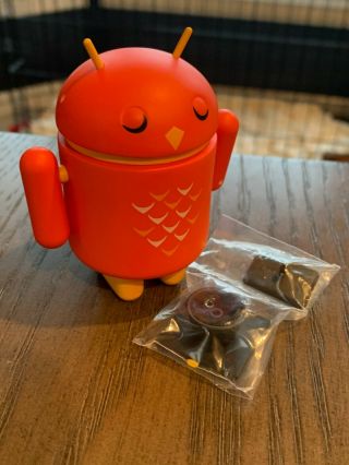 Android Mini Collectible Figure - Google Edition Ge - " Owl "