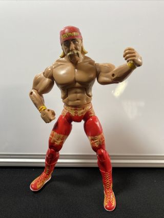 2010 Jakks Tna Deluxe Impact Hulk Hogan Figure Wwe Wwf Series 2