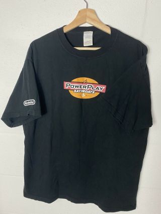 Rare Vintage Tee 00s Nintendo Ds Powerplay Vtg Promo T - Shirt Large Gamestop