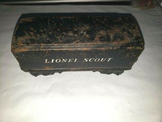 Vintage Lionel Scout Tender Train Car O Gauge Metal (8472)