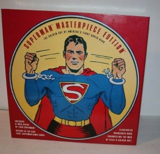 1999 Superman Masterpiece Edition Complete Book Comic Figure Priced To Sell