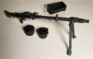 Ultimate Soldier Wwii German Mg - 34 Machine Gun Weapons Set For 1/6 Scale Gi Joe