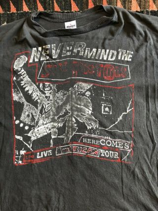 RARE Vintage Never Mind The Sex Pistols Here Comes Live American Tour 80’s 90’s 2