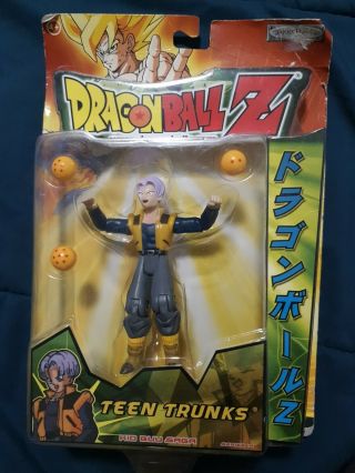 Dragon Ball Z Kid Buu Saga Series 14 Trunks Action Figure 2003 Jakks Pacific