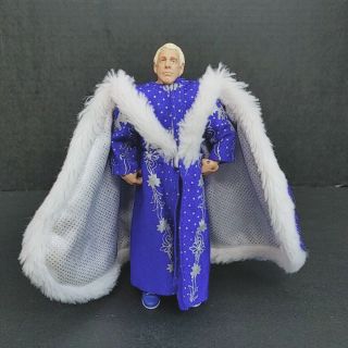 Ric Flair Wwe Wwf Wcw Defining Moments Blue Robe Wrestling Figure
