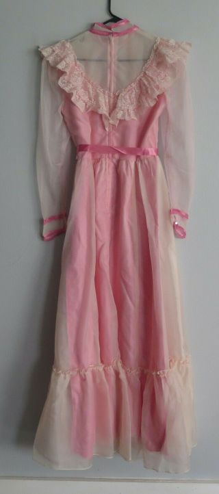 Vintage Candi Jones Of California Prairie Dress Size 11